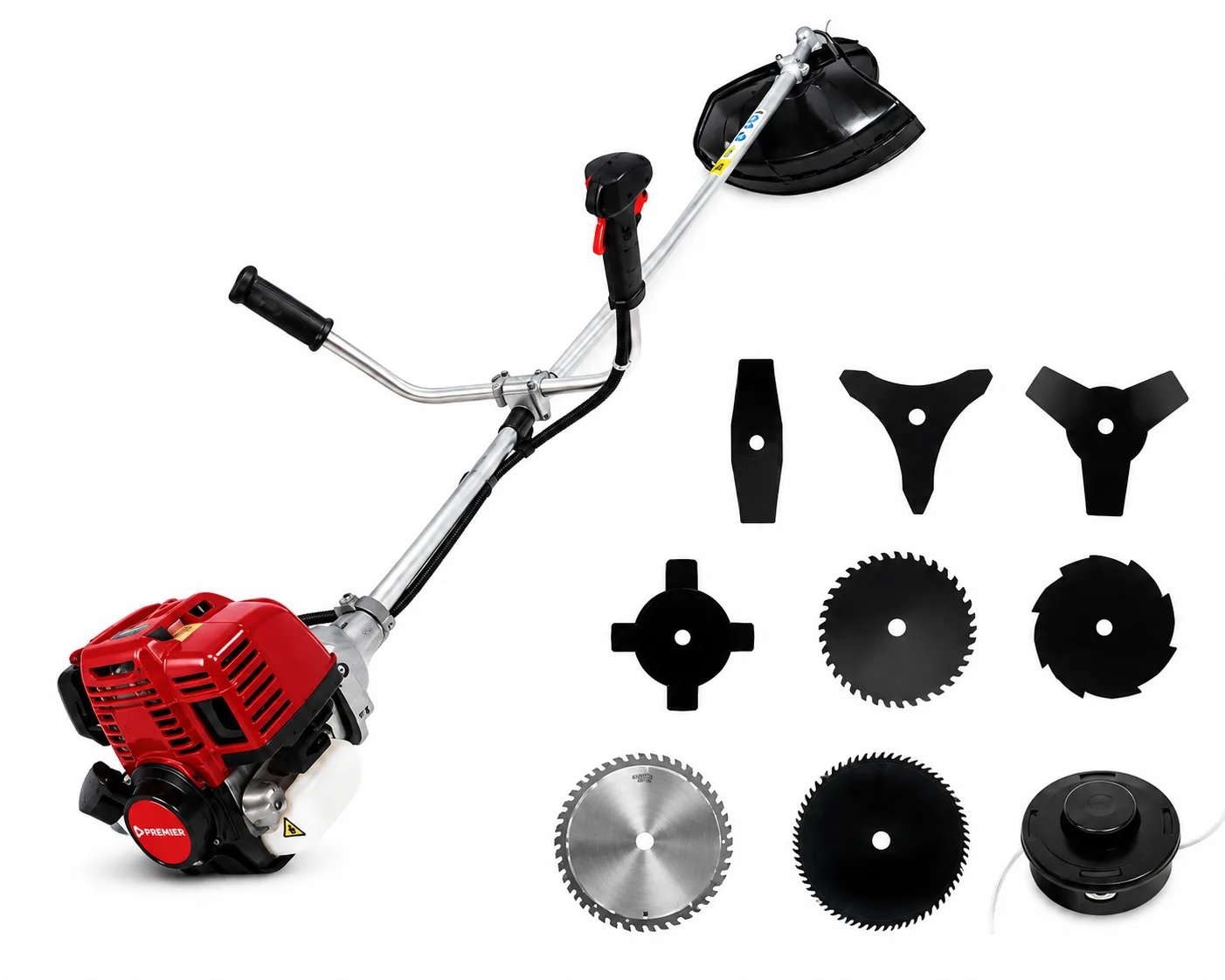 PREMIER 9-IN-1 BRUSH CUTTER (4-Stroke Engine)