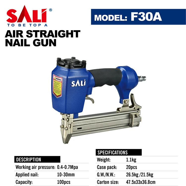 SALI F30A Pneumatic Air Brad Nailer