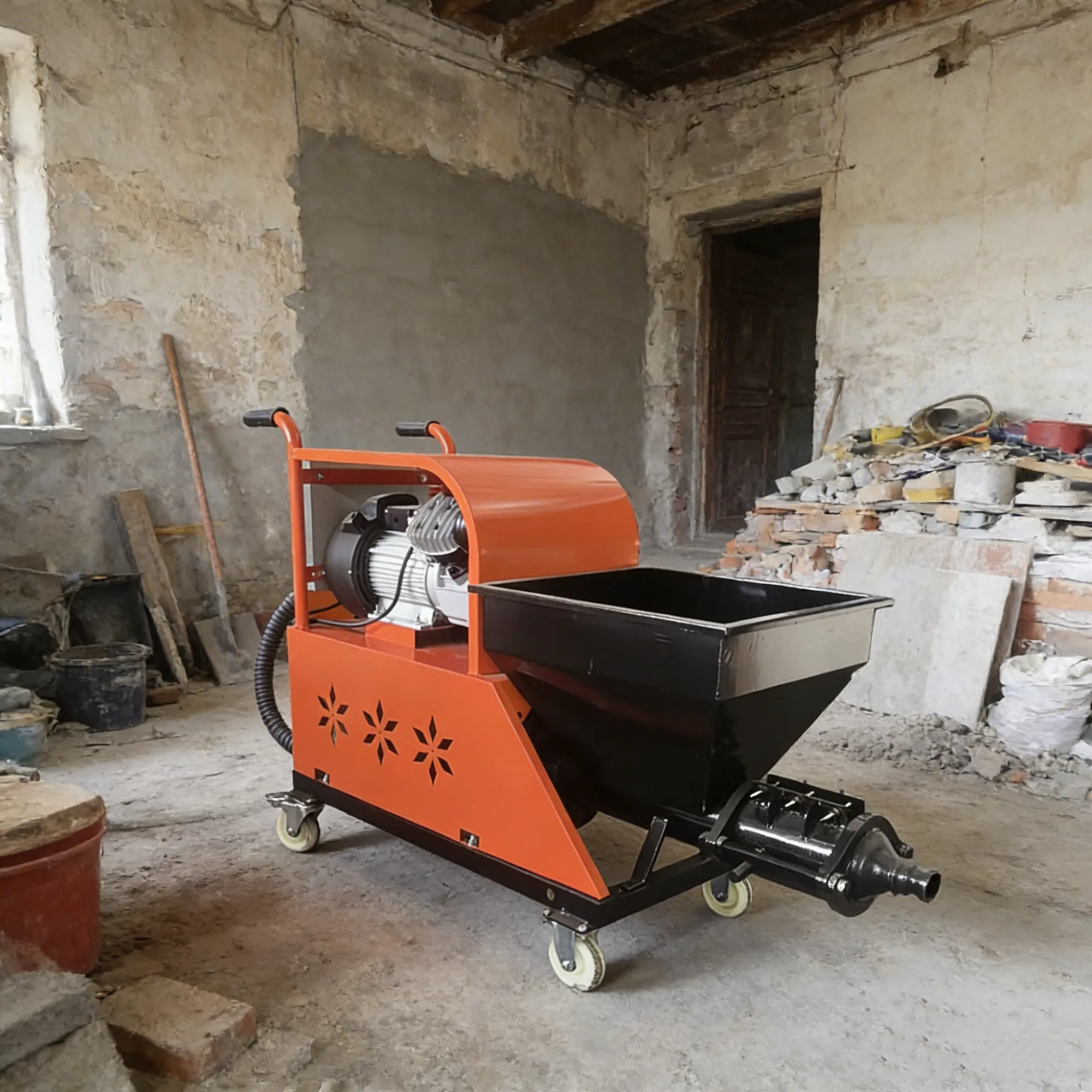 Concrete Mortar Injection Grouting Machine 380V 3 Phase