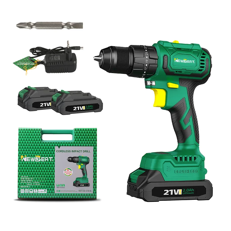 NewBeat Handheld Power Tools Set – Cordless Brushless 21 V