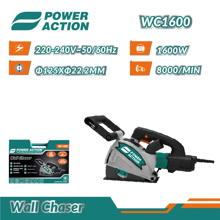 Power Action Wall Chaser Machine WC1600